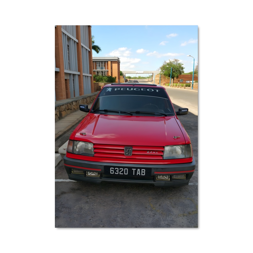 Poster 309 GTI Resplendissant